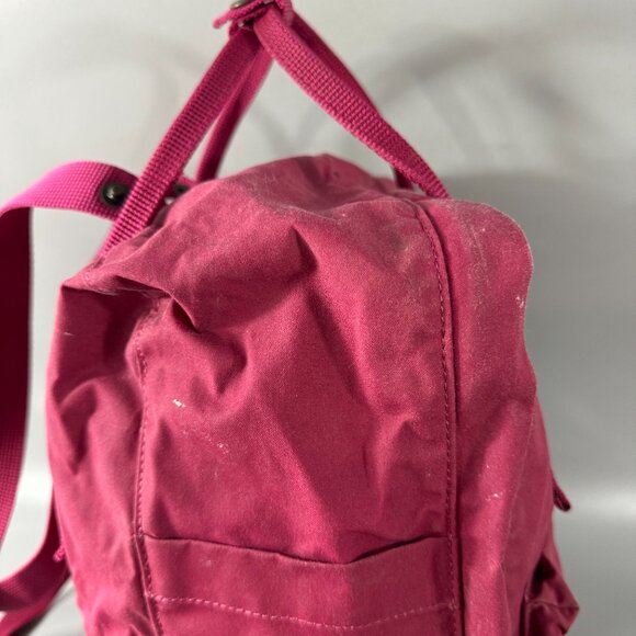 FJALLRAVEN Burgundy Kanken Backpack main image 13
